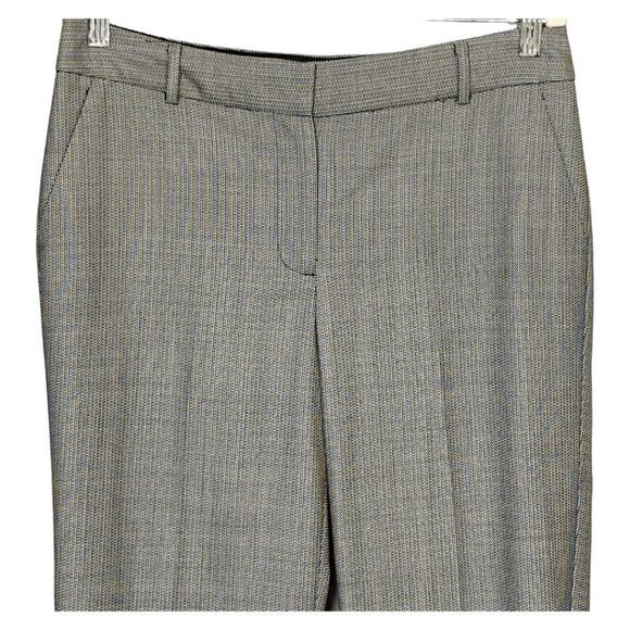 Talbots Mid-Rise Straight-Leg Pants Size 6 Black & White Speckled - Picture 3 of 11